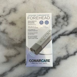 ConairCare Infrared Thermometer Forehead Non Contact BNIB Electronic 32 - 43C